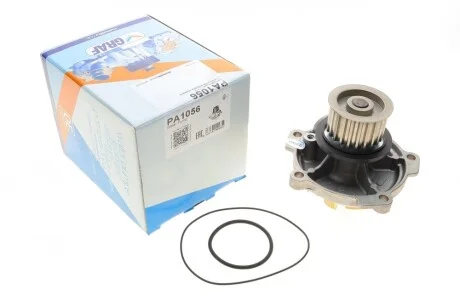 Помпа воды Chrysler Voyager IV/ Grand Voyager 2.5-2.8 CRD 00-08 (22z) (R/B) (7 лоп) GRAF PA1056