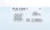 Помпа води Hyundai Tucson/Santa Fe/i30/Elantra/Kia Sportage/Cee'd 2.0-2.2CRDi 05- (20z) (R/B)(6 лоп) GRAF PA1063 (фото 8)