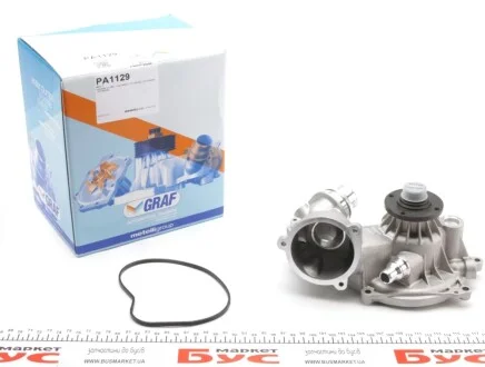 Помпа воды BMW 7 (E65/E66/E67) 735i,Li/745i,Li/760i/760i,Li 01-09 (R/B) (8 лоп.) GRAF PA1129