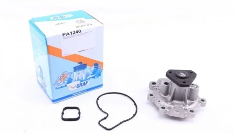 Помпа води Mazda 2 III/3 III/6 III/CX-3/CX-5 1.5/2.0/2.5/AWD/2.0 Hybrid 13- (R/B) (7 лоп) GRAF PA1240