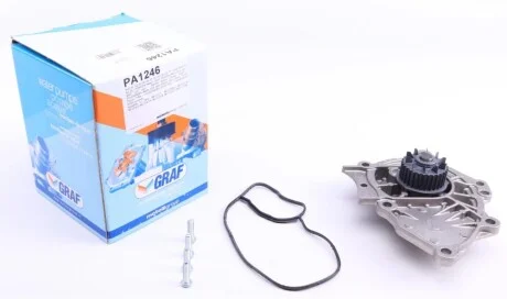 Помпа води Audi A3-A7/VW Golf VII/Passat VIII/Skoda Octavia IV 1.8-2.0TSI/TFSI 12- (29z)(B/B)(5 лоп) GRAF PA1246