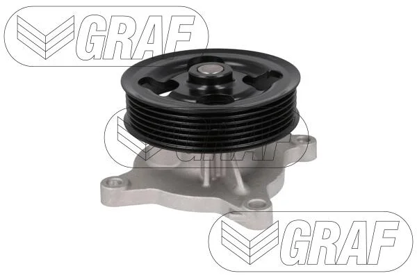 Помпа воды Nissan X-Trail 2.5 13-/Renault Koleos 2.5 16- (B/B) (6 лопастей) GRAF PA1462 (фото 1)