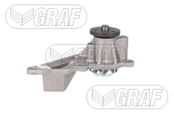 Помпа воды Renault Clio/Megane/Scenic 1.0-1.3 TCe 18- (7 лоп.) GRAF PA1487 (фото 1)