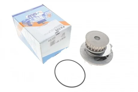 Помпа воды Opel Astra F/Kadett E/Omega A/Vectra A/Ascona C 1.6/1.8/2.0 84-98 (21z) (B/B) (8 лоп) GRAF PA325