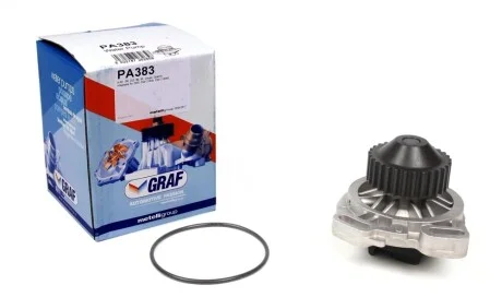 Помпа води Audi 100/200/90 1.9-2.3 82-91 (29z) (B/B) (5 лоп.) GRAF PA383