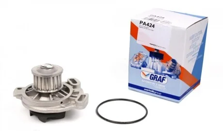Помпа воды VW T4 2.4D/2.5/2.5 Syncro 57kw/81kw 90-03 (18z) (B/B) (5 лоп) GRAF PA424