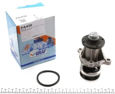 Помпа воды BMW 3/5/Z3 316i/316g/316Ci/318i/318is/318ti/518i/518g/1.8i/1.9i 89-03 (R/B) (7 лоп.) GRAF PA430