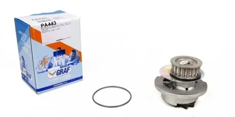 Насос водяний Opel Corsa A/Kadett E/Vectra A/Ascon GRAF PA443
