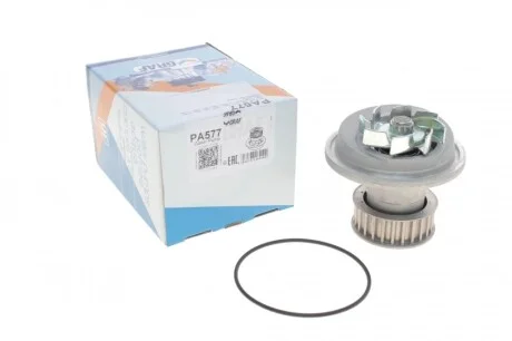 Помпа воды Opel Astra F/Omega A/B/Vectra A/B 1.6/1.8i/2.0i 88-02 (25z) (B/B) (8лоп) GRAF PA577