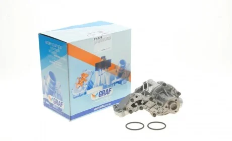 Помпа воды Audi/Seat/VW 1.3/1.5/1.6/D/TD/1.7/1.8/1.9D/TD/TDI/SDI/2.0/E (B/B) (6 лоп) (с корпусом) GRAF PA579