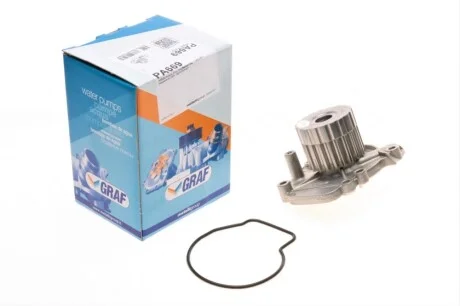 Помпа води Honda Accord VI 1.6/i/LS/Civic V/VI 1.4-1.6 16V 95-02/HR-V 1.6 16V 99- (19z)(B/B)(7лоп) GRAF PA669