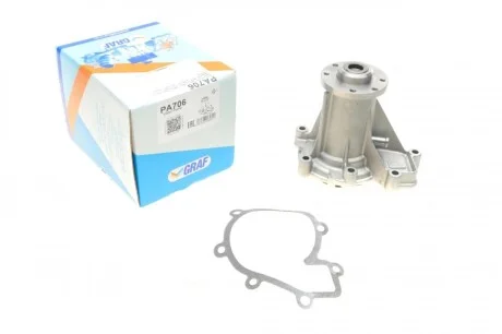 Помпа води MB C-class (W202) 2.5d 95-01/E-class (W124/W210) 2.5D/3.0D 93-99 (B/B) (10 лоп) GRAF PA706