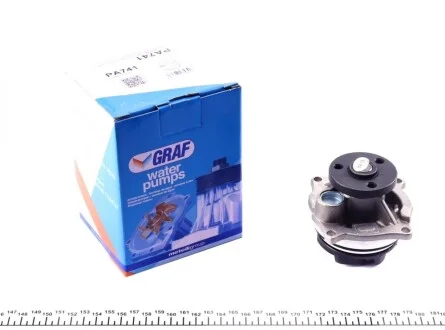 Помпа воды Ford Focus I/Mondeo II/Transit/Tourneo Connect 1.6/1.8/2.0 16V 02-13 (R/B) (6 лоп.) GRAF PA741