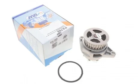 Помпа воды Audi A2/Seat Leon/Toledo/VW Golf/Jetta/Polo/Bora 1.6 16V/1.6FSI 98-05 (27z) (B/B) (7 лоп) GRAF PA765
