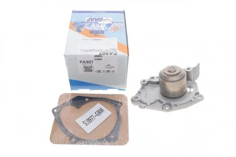 Помпа воды Renault Megane/Laguna/Scenic/Nissan 1.9dCi/Suzuki Grand Vitara 1.9DDiS 02- (B/B) (10 лоп) GRAF PA907