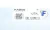 Помпа системи охолодження 2.2CDI 16V MERCEDES-BENZ Vito W638 96-03 GRAF PA908 (фото 9)