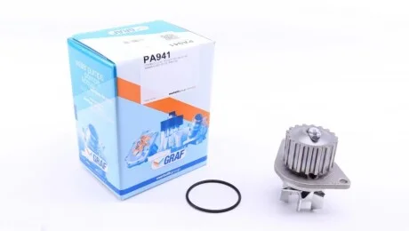 Помпа води Citroen C2/C3/C4/Peugeot 206/307 1.4 16V 03- (18z) (B/B) (6 лоп.) GRAF PA941