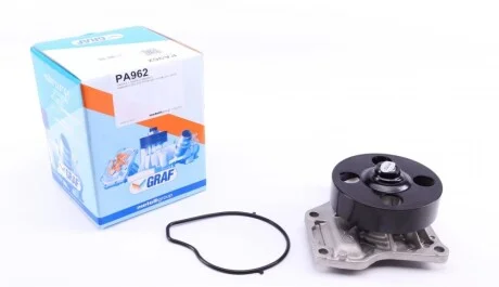 Помпа води Mazda 2 II/3 I/II 1.3/1.3MZR/1.4/1.5/1.6/1.6MZR 03-17 (B/B) (6 лоп) GRAF PA962