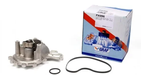 Помпа води Citroen Jumper/Peugeot Boxer 2.2HDI/Fiat Ducato 2.2D/Ford Transit 2.2TDCi 06-(B/B)(5 лоп) GRAF PA996