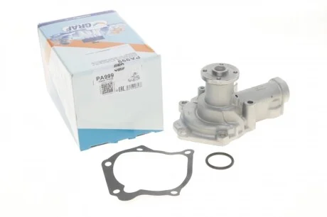 Помпа води Mitsubishi Galant/L400 2.0/2.4GDI 96-04/Haval H6 2.0 13-/Great Wall 2.0 07-14/Chery Tiggo GRAF PA999