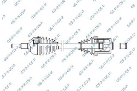 - Напіввісь GSP 202183OL