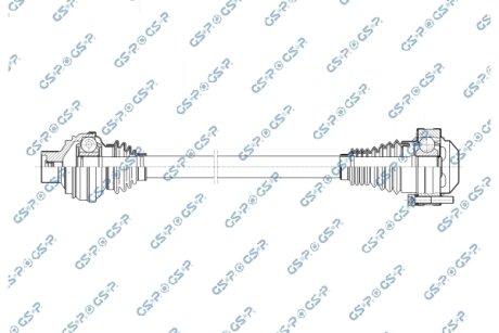 - Напіввісь GSP 203368OL