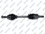 Піввісь (передня) Ford Focus 1.6-2.0 98-04 (L) (25x26x613) GSP 218101 (фото 1)