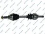 Полуось (передняя) Opel Astra J/Vectra C 1.6-3.2 CDTI/SIDI/DTI 04-15 (R) (30x27x605) GSP 221032 (фото 1)