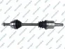 Полуось (передняя) (L) Kia Sorento 02-11 (28z/30z/635mm) GSP 227065 (фото 1)