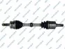 Полуось (передняя) (L) Hyundai Santa Fe 2.7 V6/2.2 CRDi 06-13 (30z/28z/670mm) (+ABS52z) GSP 239247 (фото 1)