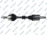 Полуось (передняя) (L) Nissan X-Trail I 2.0/2.5/2.2 dCi/Di 01-13 (29z/29z/617mm) (+ABS44z) GSP 241523 (фото 1)