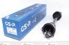 Полуось Opel Movano 2.5 DTI 01- (L) (28x663) d=37 GSP 244012 (фото 2)