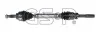 Піввісь Renault Laguna 1.8 16V 01- (R) (27x23x802) GSP 250226 (фото 1)