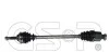 Полуось Renault Kangoo 1.5 dCi 01- (R) (21x23x726x44T) (+ABS) GSP 250245 (фото 1)