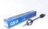 Піввісь Renault Kangoo/Clio II (R) (23x23x724x44T) (+ABS) GSP 250260 (фото 1)