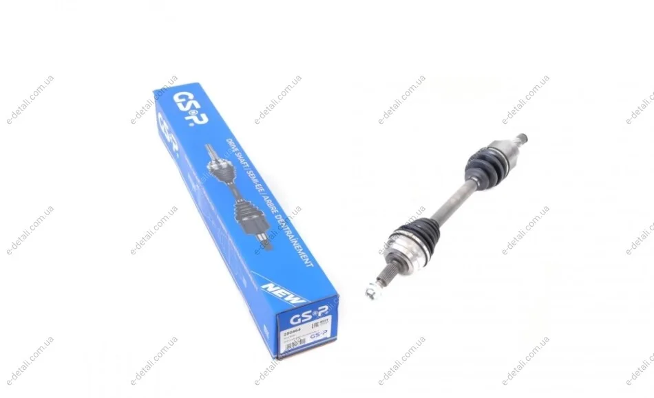 Піввісь Renault Duster 1.5dCi/2.0 4x4 11- (25x27x652) GSP 250464 (фото 1)
