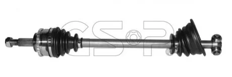 Полуось Renault Kangoo 1.2 16V 01- (L) (23x641x26T) (+ABS) d=29.5 GSP 250523
