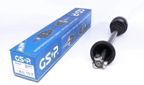 Піввісь Renault Tafic 2.5 dCi 01- (L) (27x634) d=37 GSP 250557
