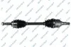 Полуось (передняя) Toyota Avensis 1.8 VVT-i 03-08 (L) (26x20x651.5) (+ABS 48z) GSP 259272 (фото 1)