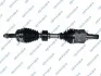 Полуось (передняя) Toyota Avensis 2.2 D-4D 08-18 (L) (30x24x628) GSP 259661 (фото 1)