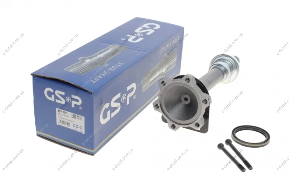 Фланец полуоси (+сальник) Ford Galaxy/VW Sharan 95-10 (R) (37x322) GSP 261193 (фото 1)