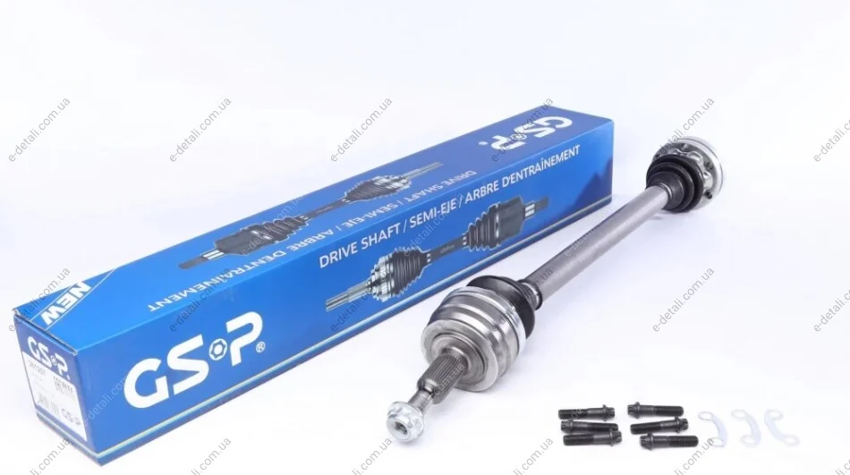 Полуось (задняя) VW T5 2.5 TDI 4x4 04-09 (L) (38x683) GSP 261257 (фото 1)