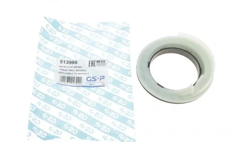 Подшипник амортизатора опорный Renault Megane II/Scenic 01- GSP 513966