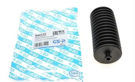 Пыльник рейки рулевой Citroen Berlingo 96-11/Peugeot Partner 96-15 (L) (9x40x180) GSP 540332