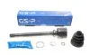 Шрус (внутренний) Renault Megane III 2.0 i 08-(39x35x456.5mm) (к-кт) GSP 650087 (фото 1)