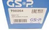 Пыльник шруса (наружный) Seat Ibiza 02-/Skoda Fabia 99-/Roomster 99-/VW Polo 01- GSP 700264 (фото 7)