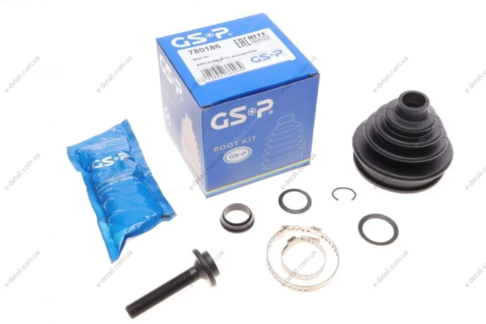 Пыльник шруса (наружный) Audi A4 96-15/VW Passat 96-05 (23x84x90) GSP 780186 (фото 1)