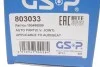 Шрус (наружный) VW Bora/Golf IV/Skoda Octavia 96-10 (36x30x81) GSP 803033 (фото 16)