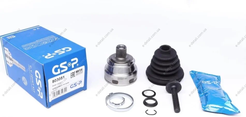 Шрус (наружный) Audi 80 87-96 (33x30x88x45T) (+ABS) GSP 803051 (фото 1)
