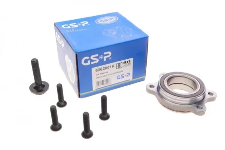Подшипник ступицы (передней) Audi A4 07-16/A5 07-17/A6 11-18(+ABS) GSP 9262001K